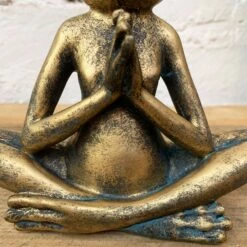 Darthome Limited Gold Yoga Frog Ornament 15cm -Darthome Limited 103 f3065ede b8dd 4640 a97f 7189142fe5b5