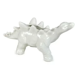 Darthome Limited White Ceramic Stegosaurus Dinosaur Planter -Darthome Limited 10 4e4afade 58fc 44ac 9be6 939426edb86f