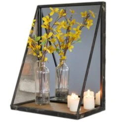 Darthome Limited Industrial Mirror Shelf Unit -Darthome Limited 10copy