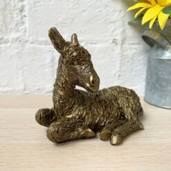Darthome Limited Bronze Lying Donkey Figurine -Darthome Limited 11 2326c8d9 6dec 44a5 b237 acb89b0a660b