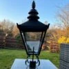 Darthome Limited Black Victorian Style Street Post Lamp 90cm