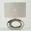 Darthome Limited Chrome Oval Table Lamp