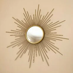 Darthome Limited Gold Sunburst Mirror 60cm