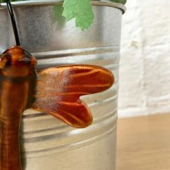 Darthome Limited Ceramic Red Dragonfly Pot Hanger -Darthome Limited 120 0c12a815 e4d1 4889 825a 476adeb1c297