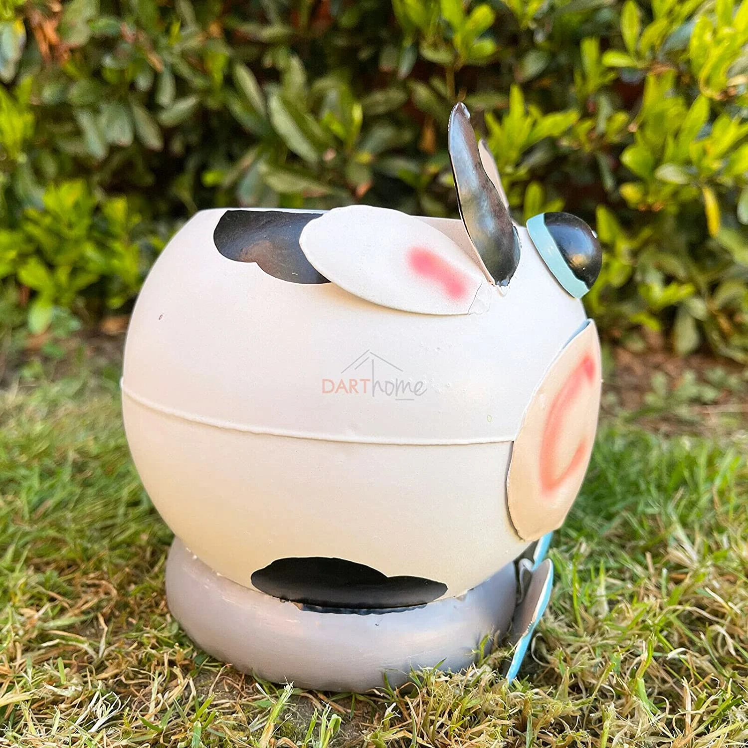 Darthome Limited Small White Cow Plant Pot 4 Darthome Limited Small White Cow Plant Pot - Image 4