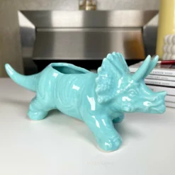 Darthome Limited Blue Ceramic Triceratops Succulent Planter -Darthome Limited 12 31e4d085 6fa9 4cc6 892f 86e67c701cbe