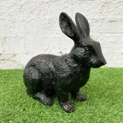Darthome Limited Bronze Effect Resin Sitting Hare Outdoor Garden Statues -Darthome Limited 12 fdaf24de c75e 4c1e 87c5 d1df145ee750