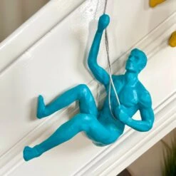 Darthome Limited Set Of 2 Coloured Hanging Abseiling Men Figures -Darthome Limited 13
