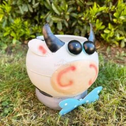 Darthome Limited Small White Cow Plant Pot 11 Darthome Limited Small White Cow Plant Pot -Darthome Limited 130 dd461eee 2768 422d acec c9df88bb1b2d