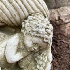 Darthome Limited Stone Cherub In Shell Garden Sculpture -Darthome Limited 136 df2fad78 82f2 41ed add5 fd3845a6a922