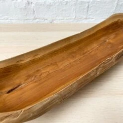 Darthome Limited Teak Root Wood Long Boat Bowl 60cm 8 Darthome Limited Teak Root Wood Long Boat Bowl 60cm -Darthome Limited 13 30112bef 593a 49d4 946b 6b6cc644653d
