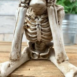 Darthome Limited White See No Evil Skeleton Figurine -Darthome Limited 16 3d55c238 4abc 4614 aed8 c6079548c96a