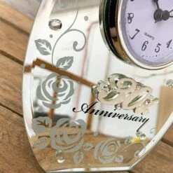 Darthome Limited 30th Pearl Wedding Anniversary Mirrored Clock 8 Darthome Limited 30th Pearl Wedding Anniversary Mirrored Clock -Darthome Limited 18 60f0e73f 339d 4ff8 93e8 53e3e8356c3e