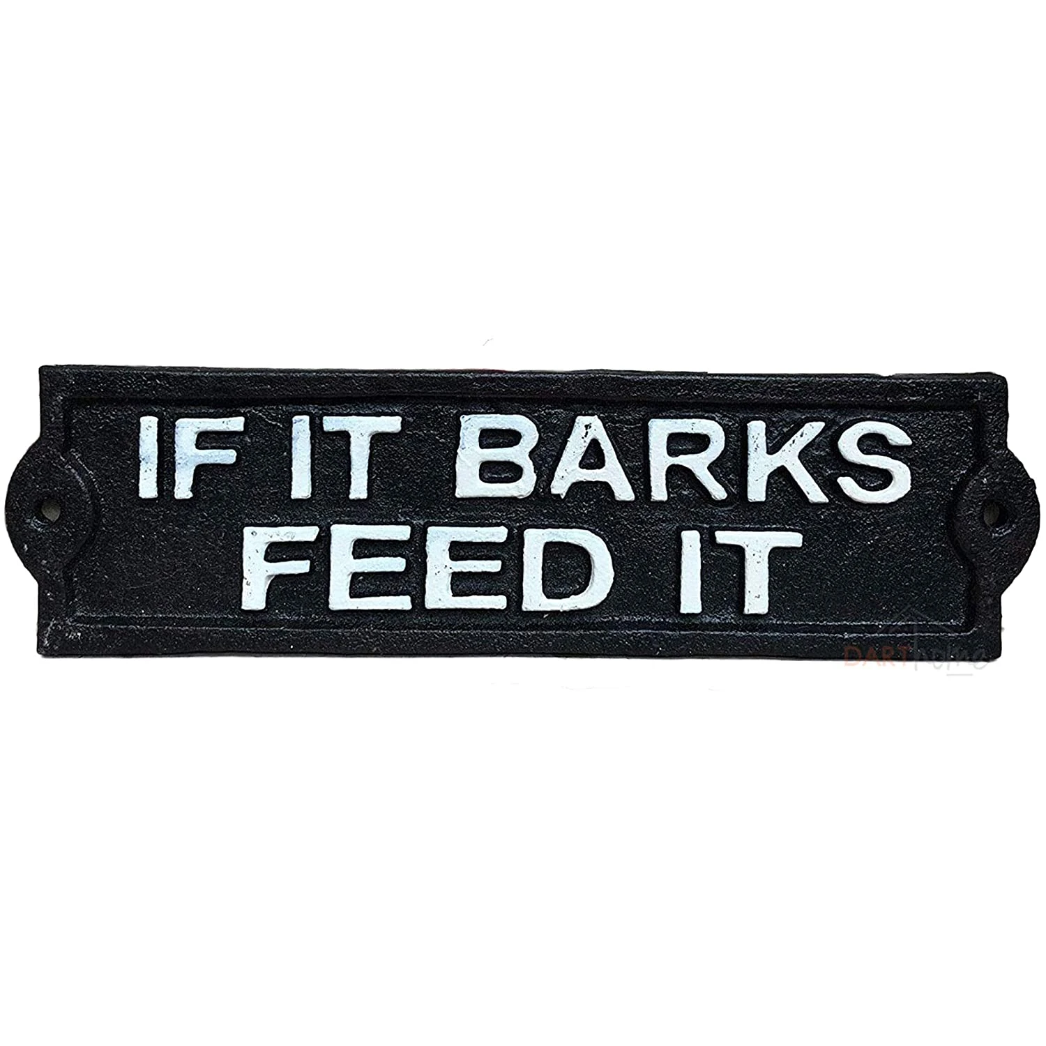 Darthome Limited If It Barks Feed It Cast Iron Wall Sign 5 Darthome Limited If It Barks Feed It Cast Iron Wall Sign - Image 5