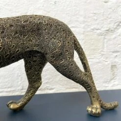 Darthome Limited Gold Spotted Distressed Leopard Ornament -Darthome Limited 19 80200cba be43 49c7 b4b6 5f387b1db22a
