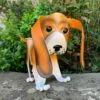 Darthome Limited Metal Wobbly Beagle Dog Planter