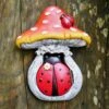 Darthome Limited Fairy Ladybird Mushroom Door Ornament