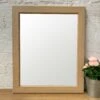 Darthome Limited Rectangular Light Wood Wall Mirror