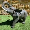 Darthome Limited Grey Lucky Elephant Garden Sculpture Large 42cm