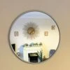 Darthome Limited Round Silver Frame Wall Mirror 50cm