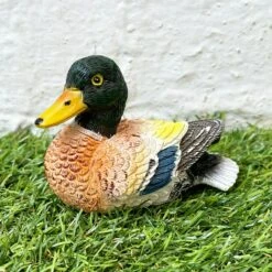 Darthome Limited Miniature Colourful Content Duck Figurine
