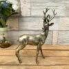 Darthome Limited Antique Gold Left Facing Reindeer Sculpture