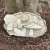 Darthome Limited Stone Angel Fairy Writing Garden Wall Hanging Plaque 18cm