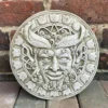 Darthome Limited Stone Wiccan Face Wall Plaque 30cm
