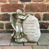 Darthome Limited Stone Angel In Loving Memory Garden Statue 4kg