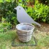 Darthome Limited Silhouette Bird Lined Planter