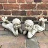 Darthome Limited Stone Lying Daydream Boy & Girl Garden Sculptures 4.5kg