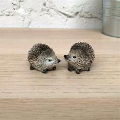 Darthome Limited Set Of 2 Country Miniature Hedgehogs