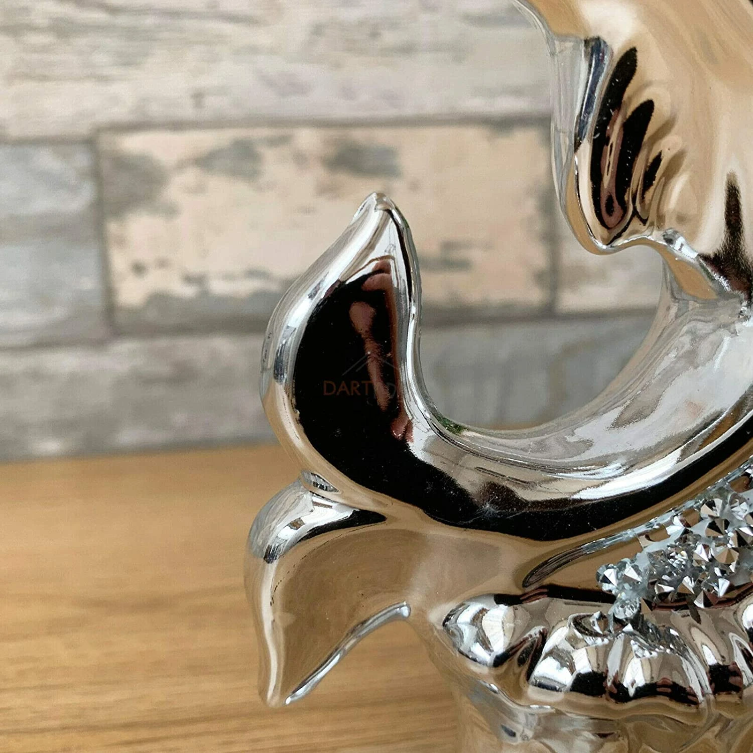 Darthome Limited Silver Crystal Dolphin Figurine 4 Darthome Limited Silver Crystal Dolphin Figurine - Image 4