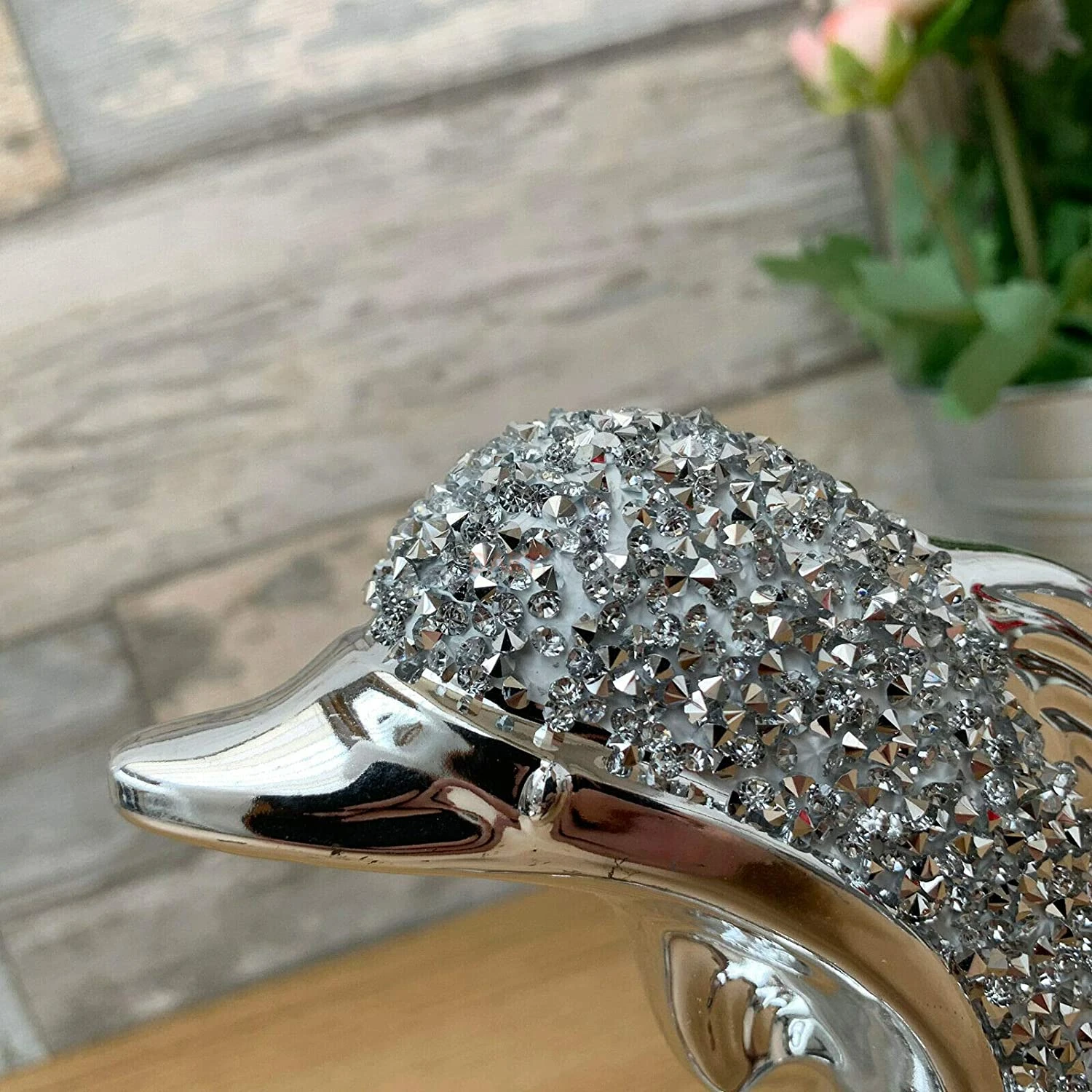 Darthome Limited Silver Crystal Dolphin Figurine 6 Darthome Limited Silver Crystal Dolphin Figurine - Image 6