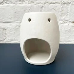 Darthome Limited Easter Island Head Oil Burner - White -Darthome Limited 25 490066cf f7a1 4275 90af 941a47ed617a