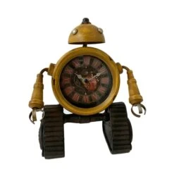 Darthome Limited Industrial Yellow Robot Clock -Darthome Limited 27 18e8c55e c6f7 438c 9cee acdf2ac74bb7