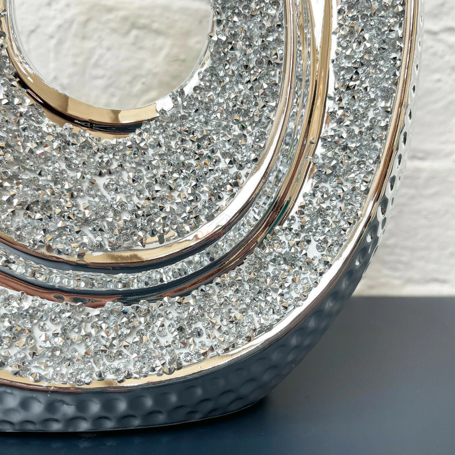 Darthome Limited Diamante Double Tear Drop Ornament 2 Darthome Limited Diamante Double Tear Drop Ornament - Image 2