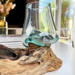 Darthome Limited Double 10cm Molten Glass Bowls Tree Root Stand -Darthome Limited 32 04f2374e ea6b 4f8f a396 67848d8c179e