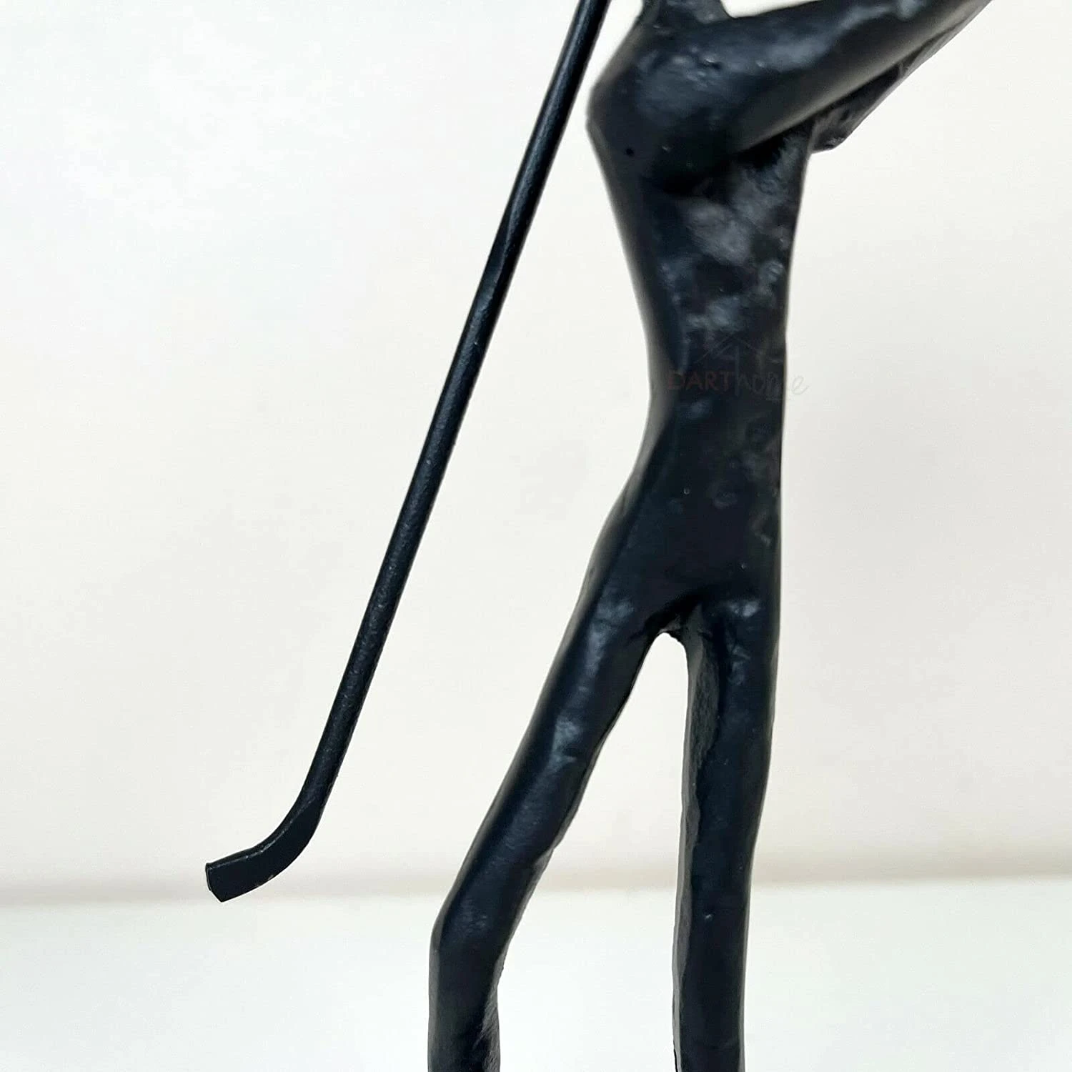 Darthome Limited Cast Iron Golfer Sculpture 6x18cm 3 Darthome Limited Cast Iron Golfer Sculpture 6x18cm - Image 3