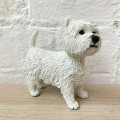 Darthome Limited White West Highland Terrier Dog Ornament 12cm