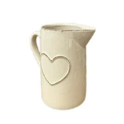 Darthome Limited Ceramic Heart Jug Vase -Darthome Limited 38copy