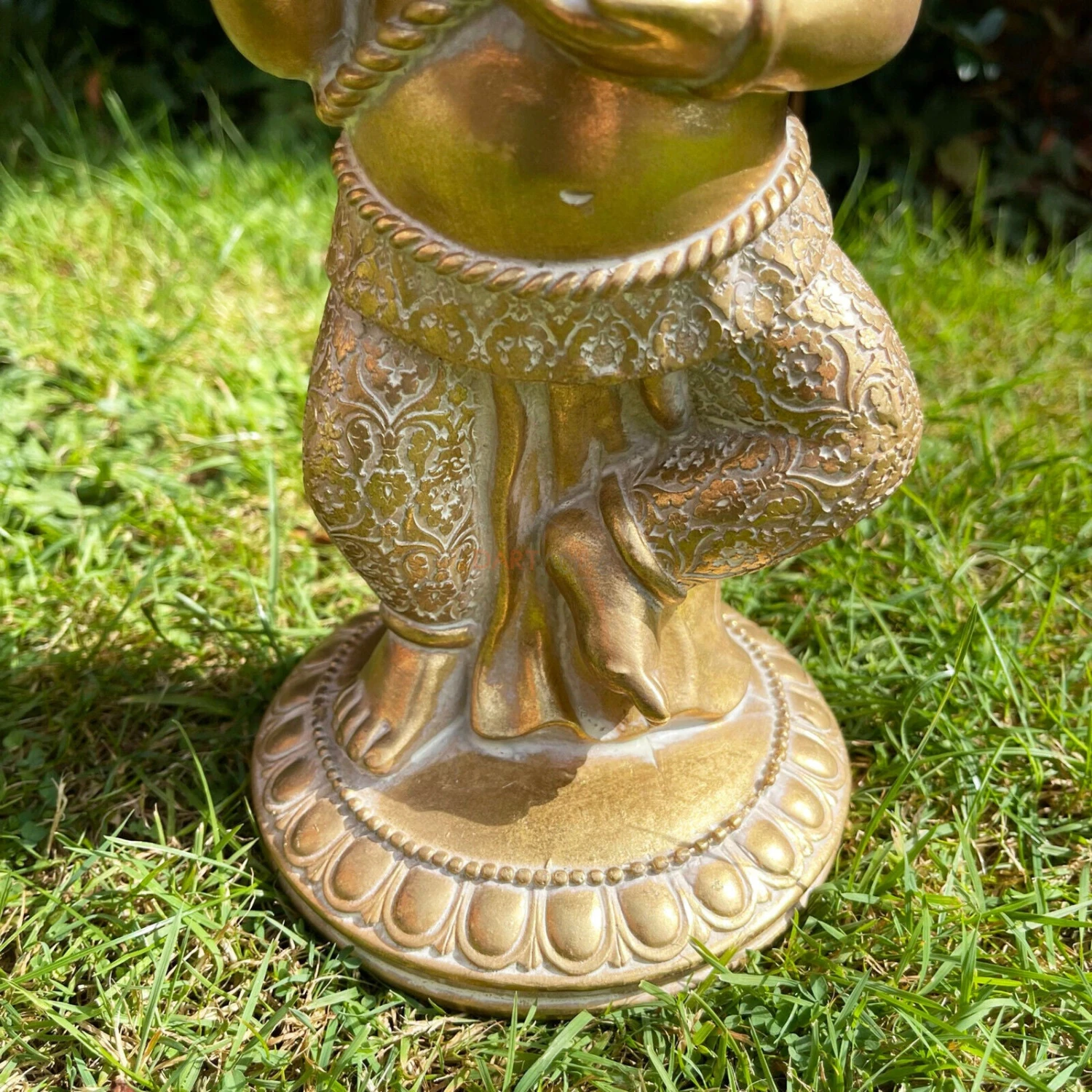 Darthome Limited Gold Dancing Ganesh Elephant Sculpture 3 Darthome Limited Gold Dancing Ganesh Elephant Sculpture - Image 3