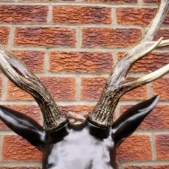 Darthome Limited Extra Large Glossy Black Stags Wall Head -Darthome Limited 3 9490949f 5b56 408f a247 c26ea4b80b2f