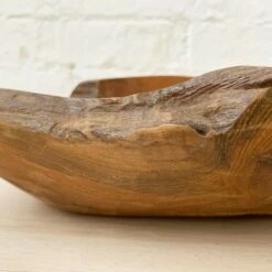 Darthome Limited Teak Root Wood Long Bowl 35cm -Darthome Limited 41 4f971f1c 69ba 465f 9add ae19371df28b