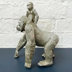 Darthome Limited Silver Gorilla With Climbing Baby Ornament 8 Darthome Limited Silver Gorilla With Climbing Baby Ornament -Darthome Limited 43 4086a214 0ca8 4aae 8d9d ef83814a903d