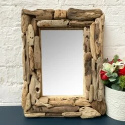 Darthome Limited Driftwood Rectangular Wall Mirror