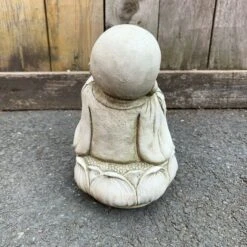 Darthome Limited Stone Happy Monk Garden Statue 18cm -Darthome Limited 53 39ef56cd 0c45 4de8 9bf4 e61756ca4e2f