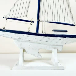 Darthome Limited White Sailing Yacht Collectable Model Ornament 66cm -Darthome Limited 53 8c220cc7 946e 428c 8ca6 930a55717bc3