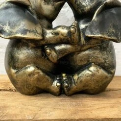 Darthome Limited Distressed Gold Resin Love Elephant Ornament -Darthome Limited 55 876cee9d bfef 44a5 b493 a445e312a4e4