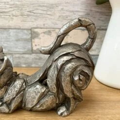 Darthome Limited Silver Stretching Cat Sculpture -Darthome Limited 5 bdbb97c6 6a26 49fa bf8e 2c992b85f224